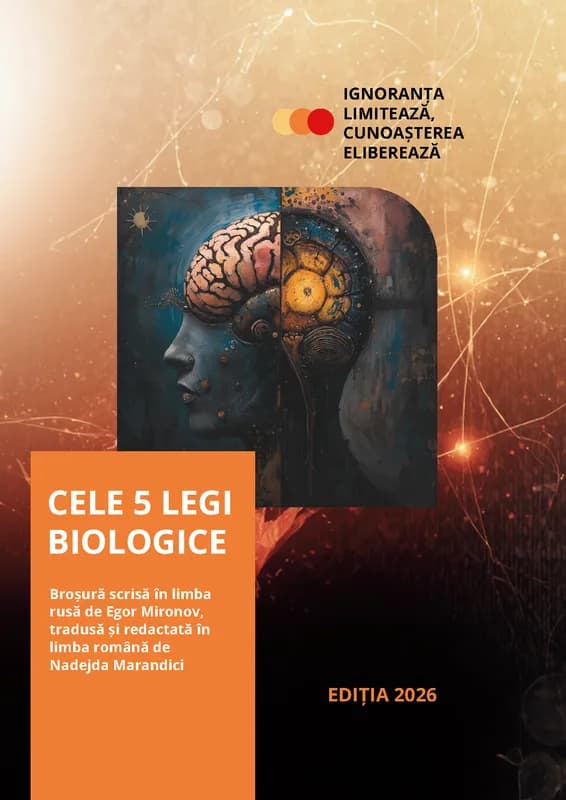 Coperta cărții Cele 5 Legi Biologice